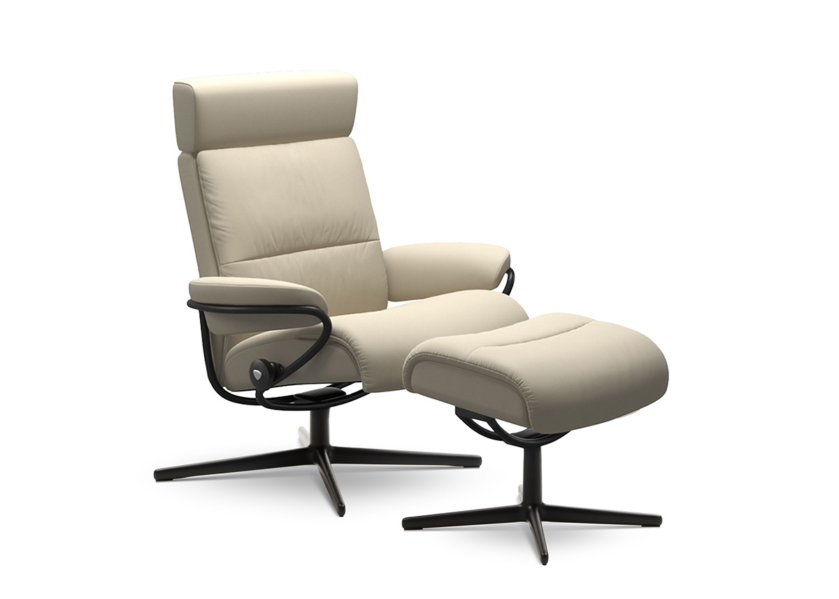 Sessel Tokyo von Stressless in einem hellbraunem Leder