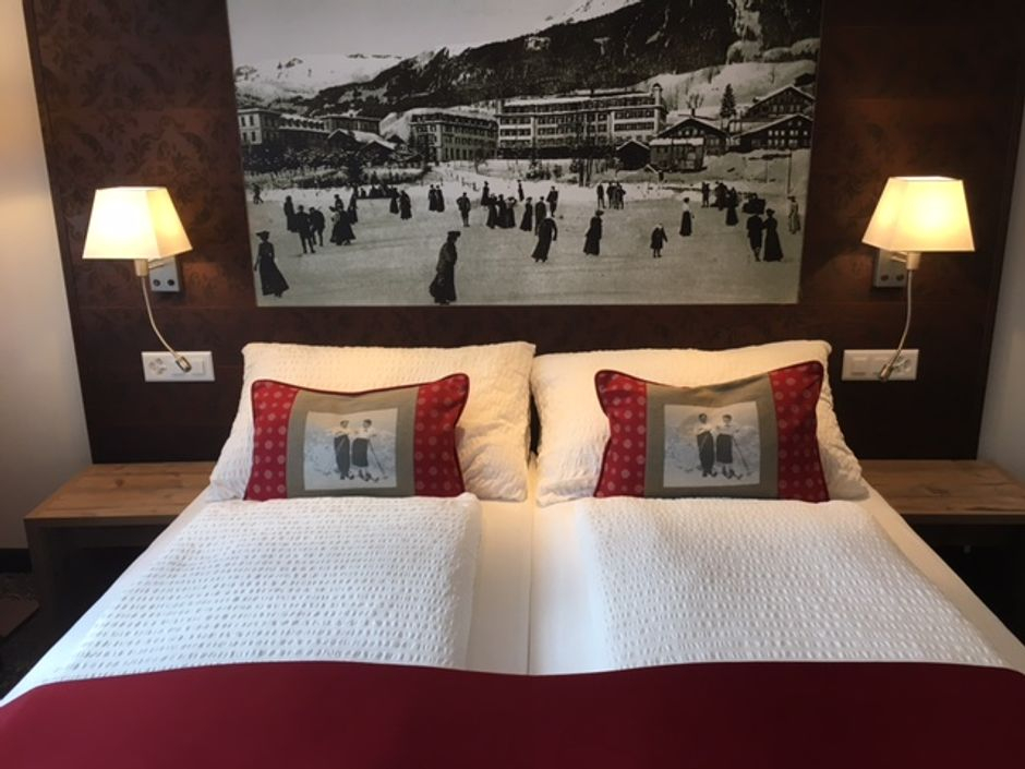 Stilvolle Einrichtung für das Hotel Pinte in Grindelwald