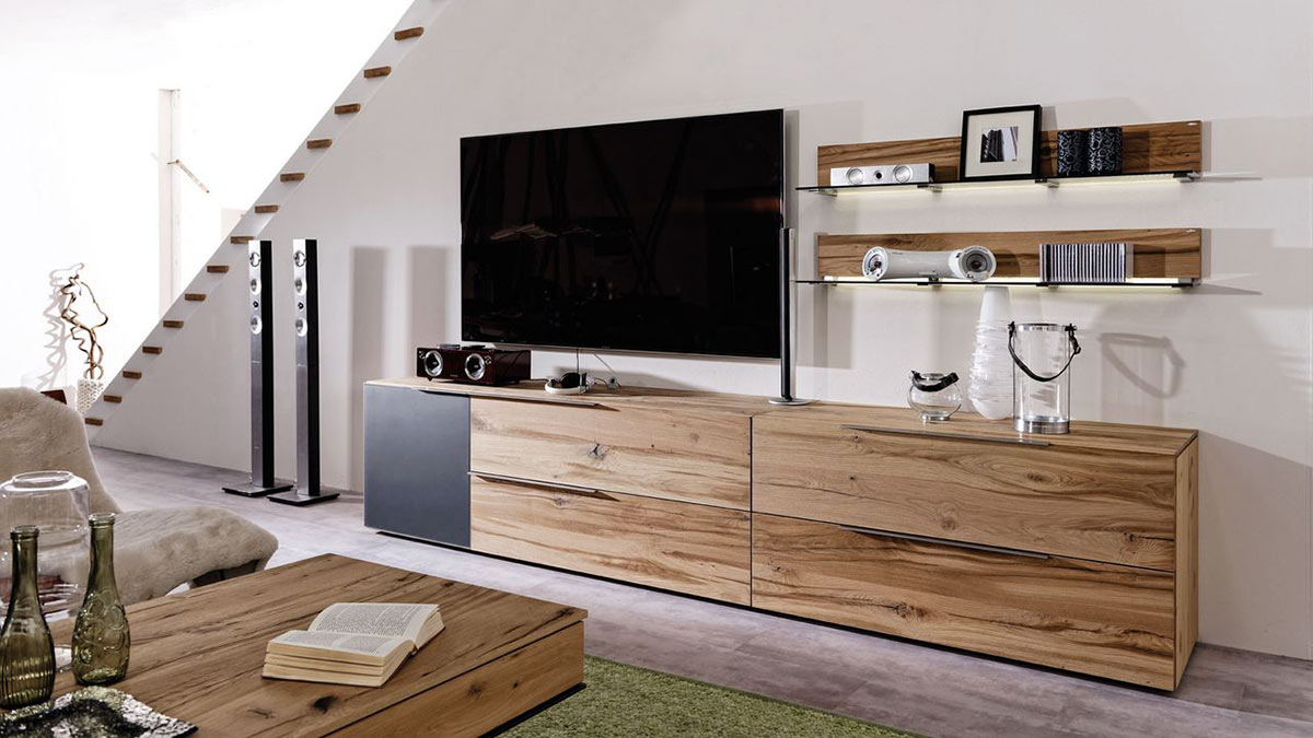 Wohnwand «Valpin» von «Voglauer» 