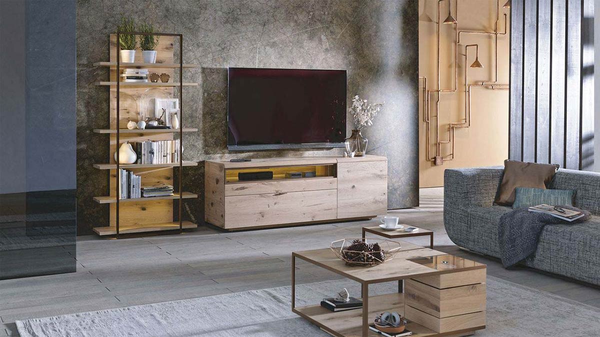 Wohnwand «Vcuben» von «Voglauer»