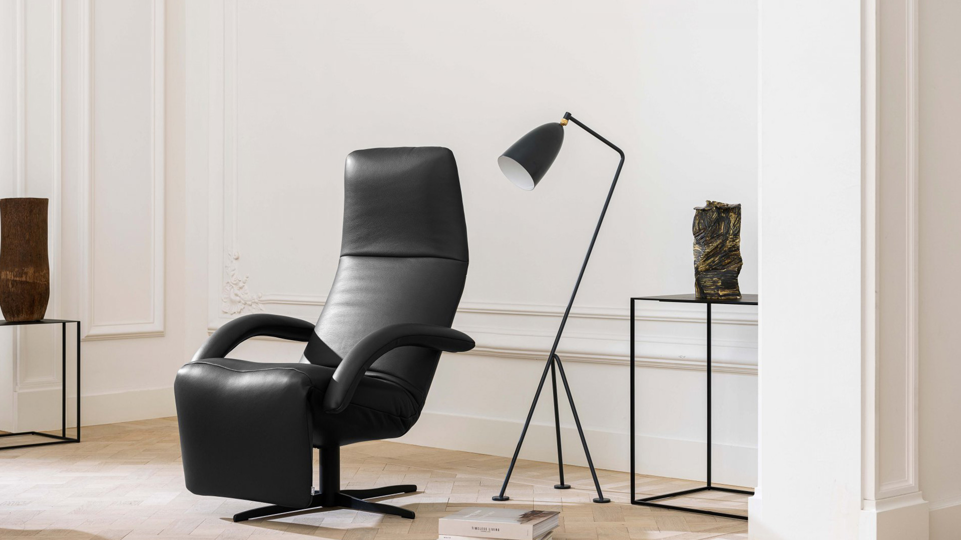 Relaxsessel «Yoga» von «Jori» schwarz