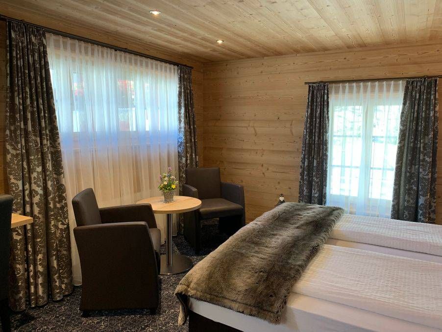 Stilvolle Einrichtung für das Hotel Pinte in Grindelwald