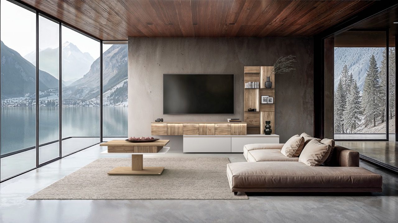 Wohnwand «V-Lacera» von «Voglauer»