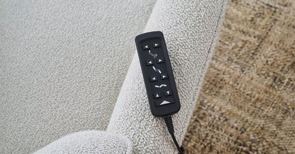 Bild einer Fernbedienung zu einem Relaxsessel