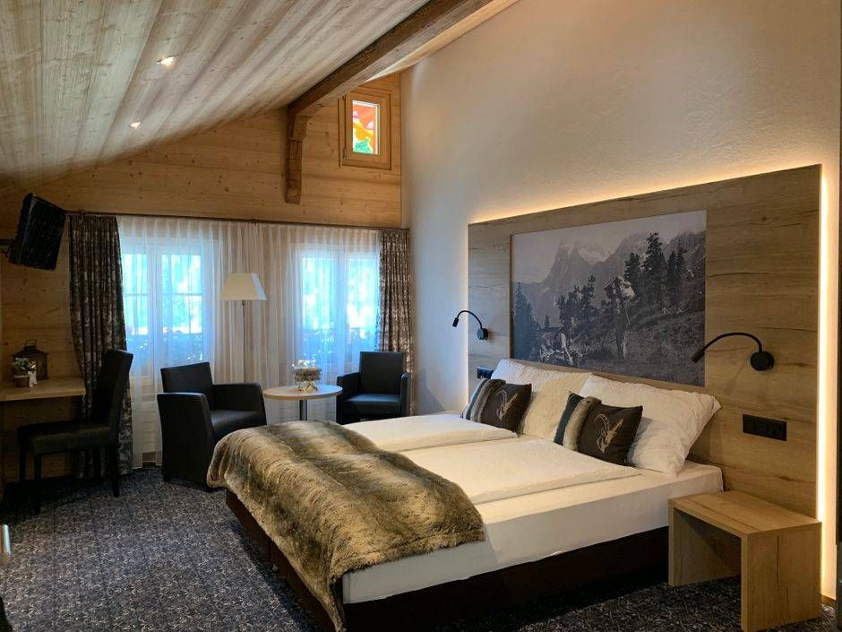 Stilvolle Einrichtung für das Hotel Pinte in Grindelwald