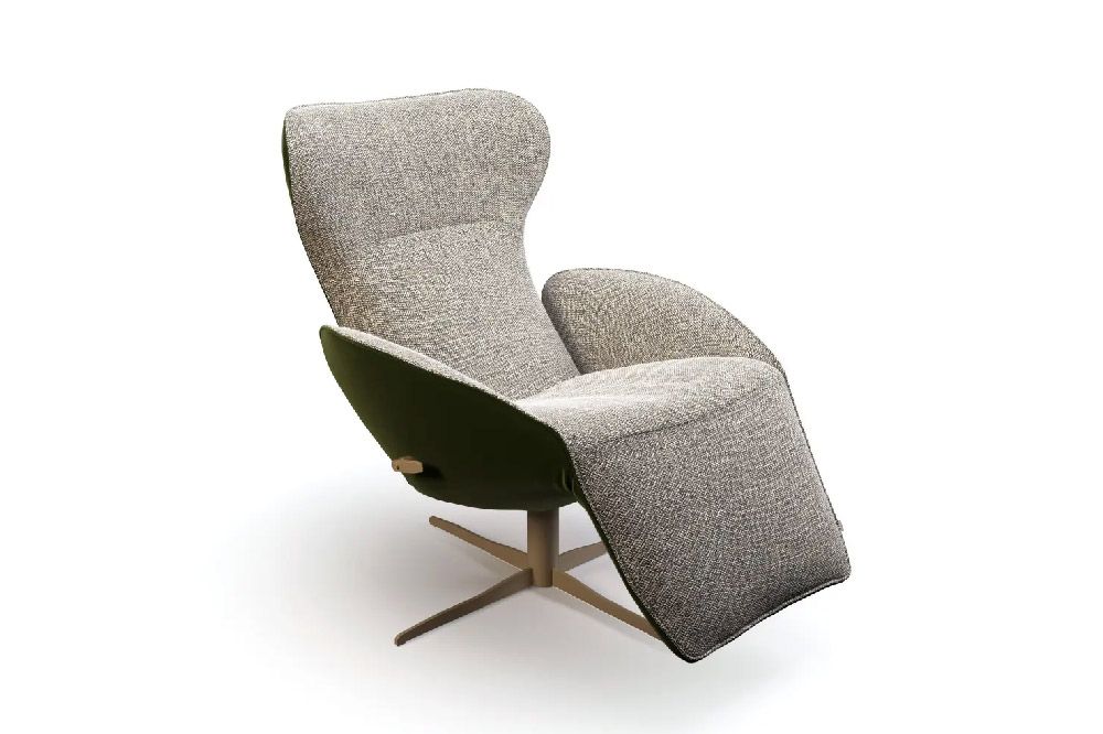 Relaxsessel von Jori: Daydreamer in grauem Stoff