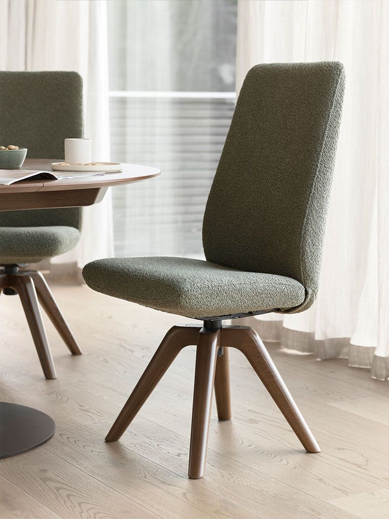 Esszimmerstuhl «Laurel» von «Stressless» mit hoher Rückenlehne