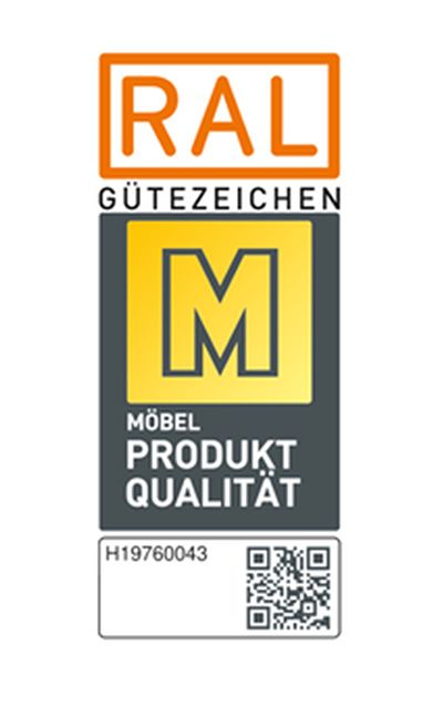 Siegel: RAL Gütezeichen - Möbel Produktqualität